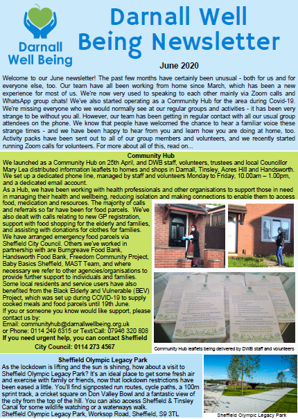 June 2020 newsletter page 1