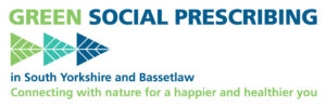 SYB green social prescribing logo
