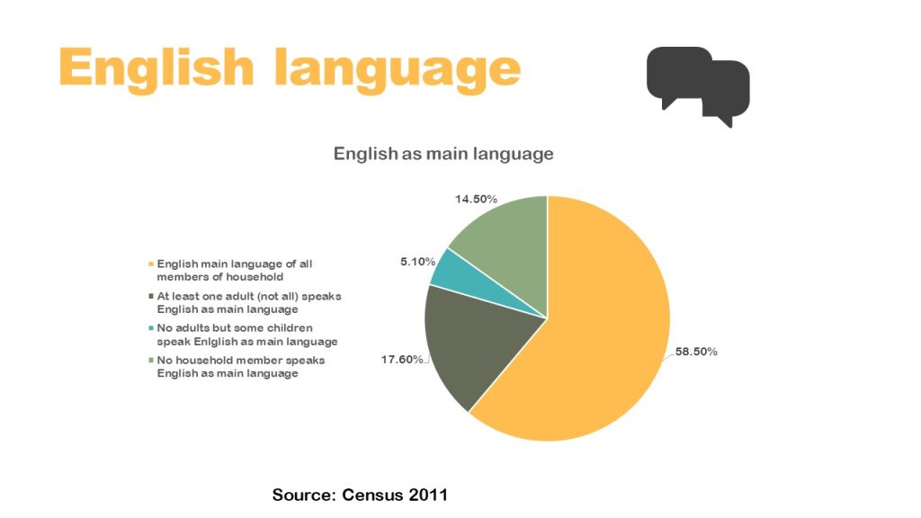language infographic