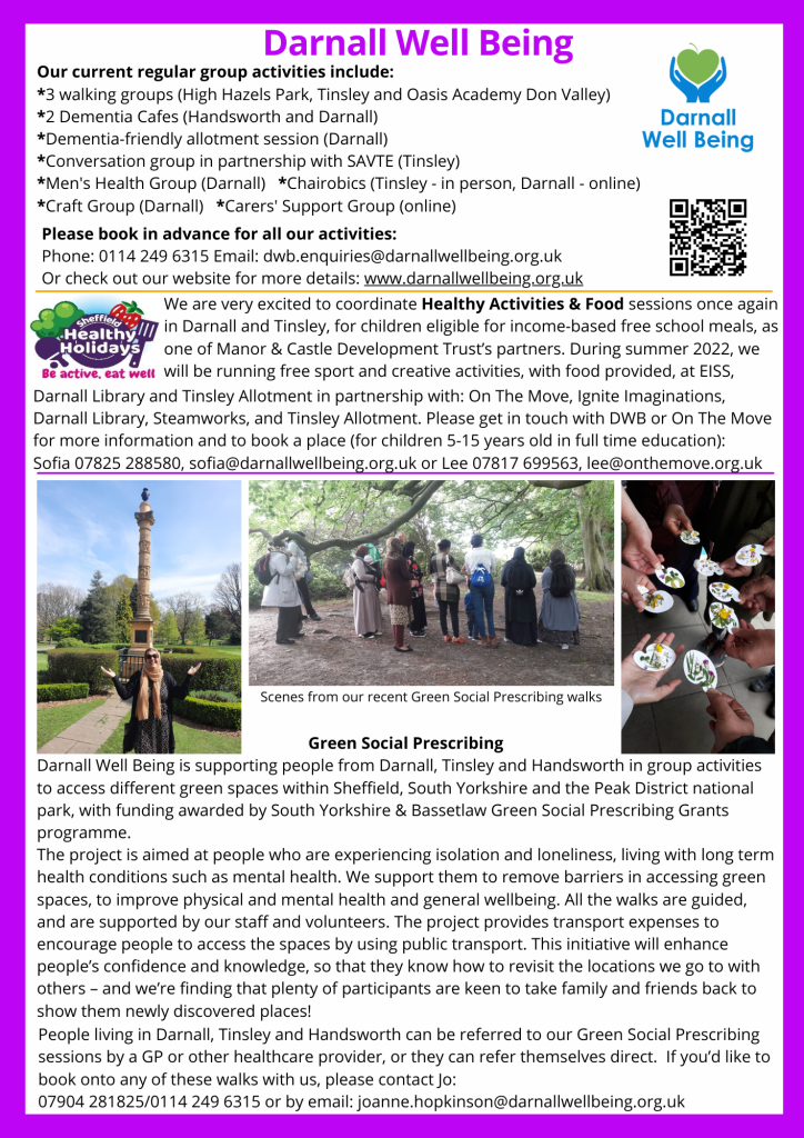 page 10 of Community Connector newsletter summer 2022