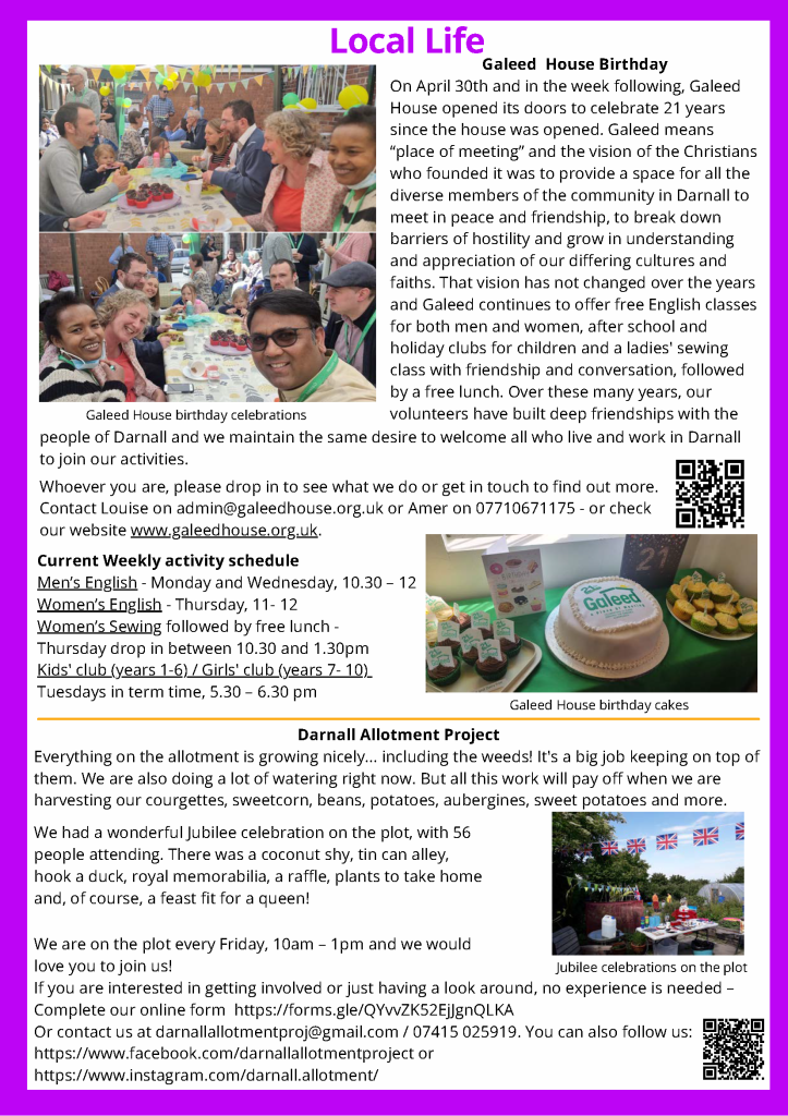 page 12 of Community Connector newsletter summer 2022