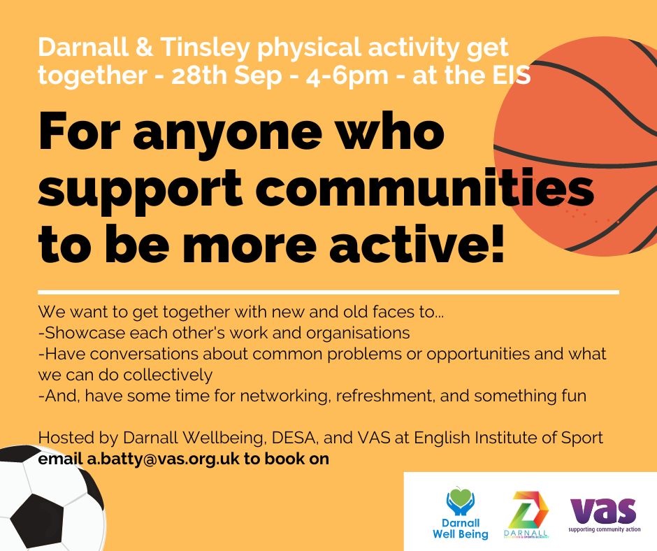 Darnall & Tinsley physical activity get together flyer