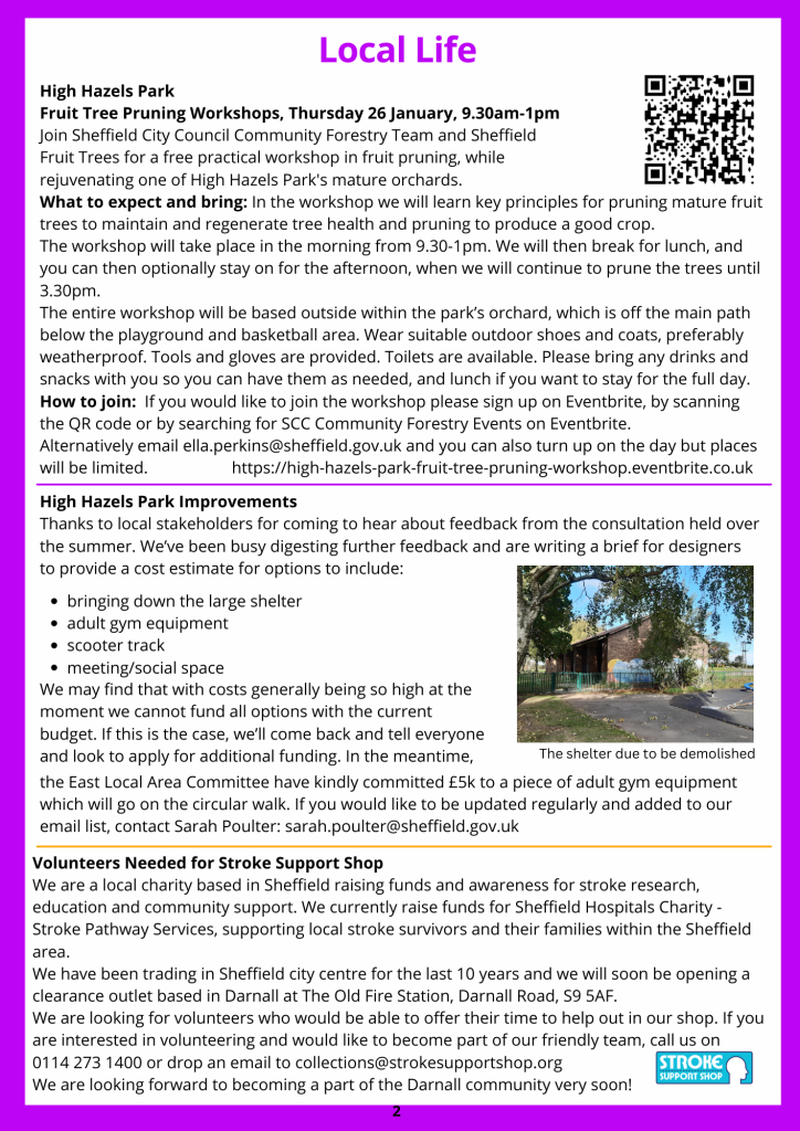 Community Connector newsletter page 2