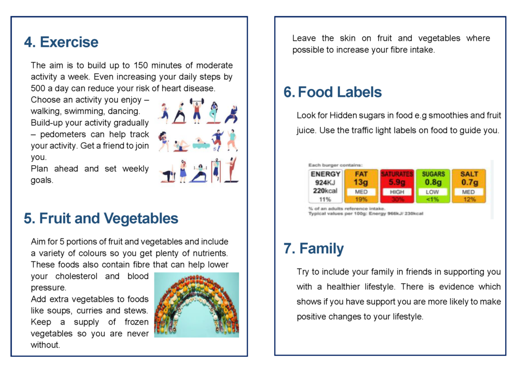 Diabetes advice leaflet p4