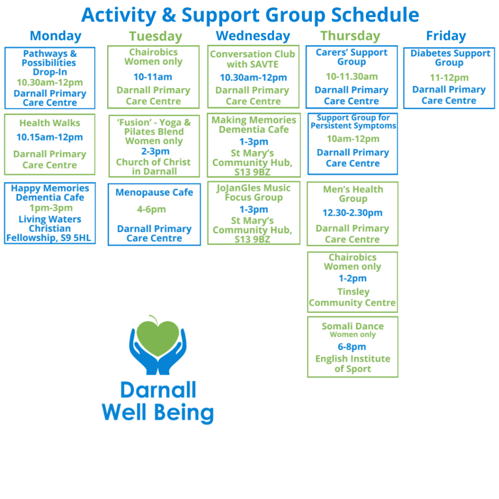 Activity schedule