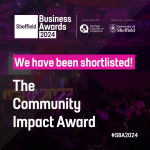 Community Impact Award graphic