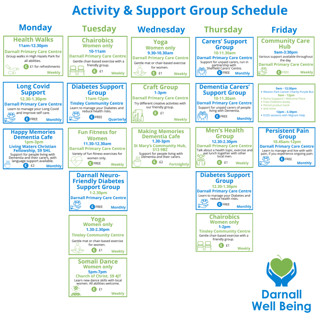 activity schedule