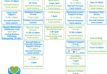Activity schedule