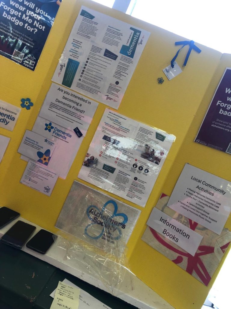 Dementia Friends noticeboard