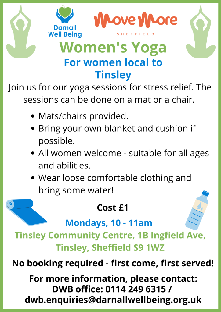 Tinsley Yoga poster