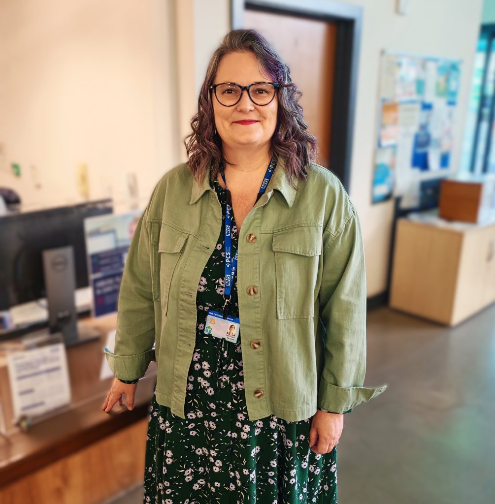 Nat Jones in a GP practice