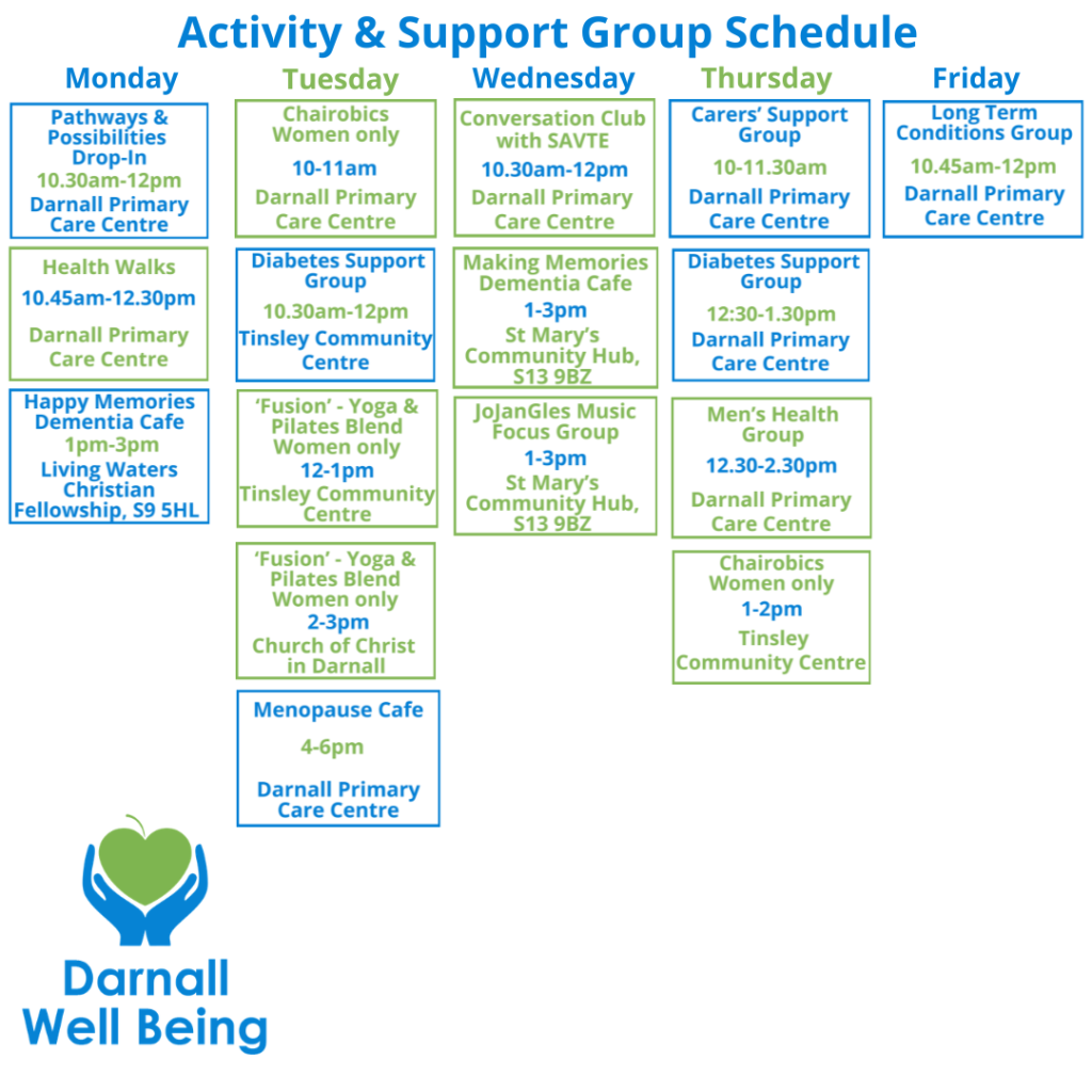 activity schedule